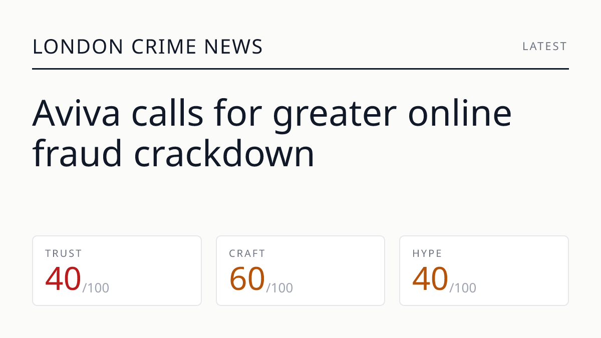Aviva calls for greater online fraud crackdown
