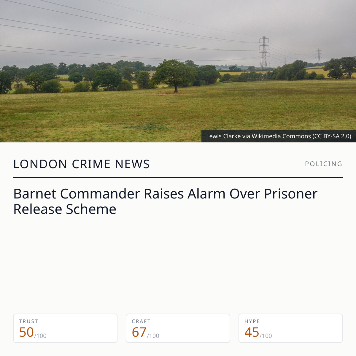 Luke Williams on prisoner release scheme | London Crime News