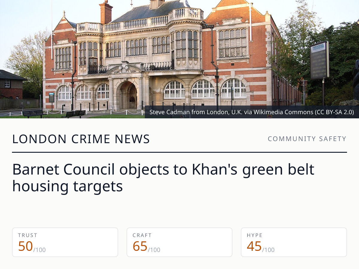 Barnet Council objects to Khan's green belt housing | London Crime News