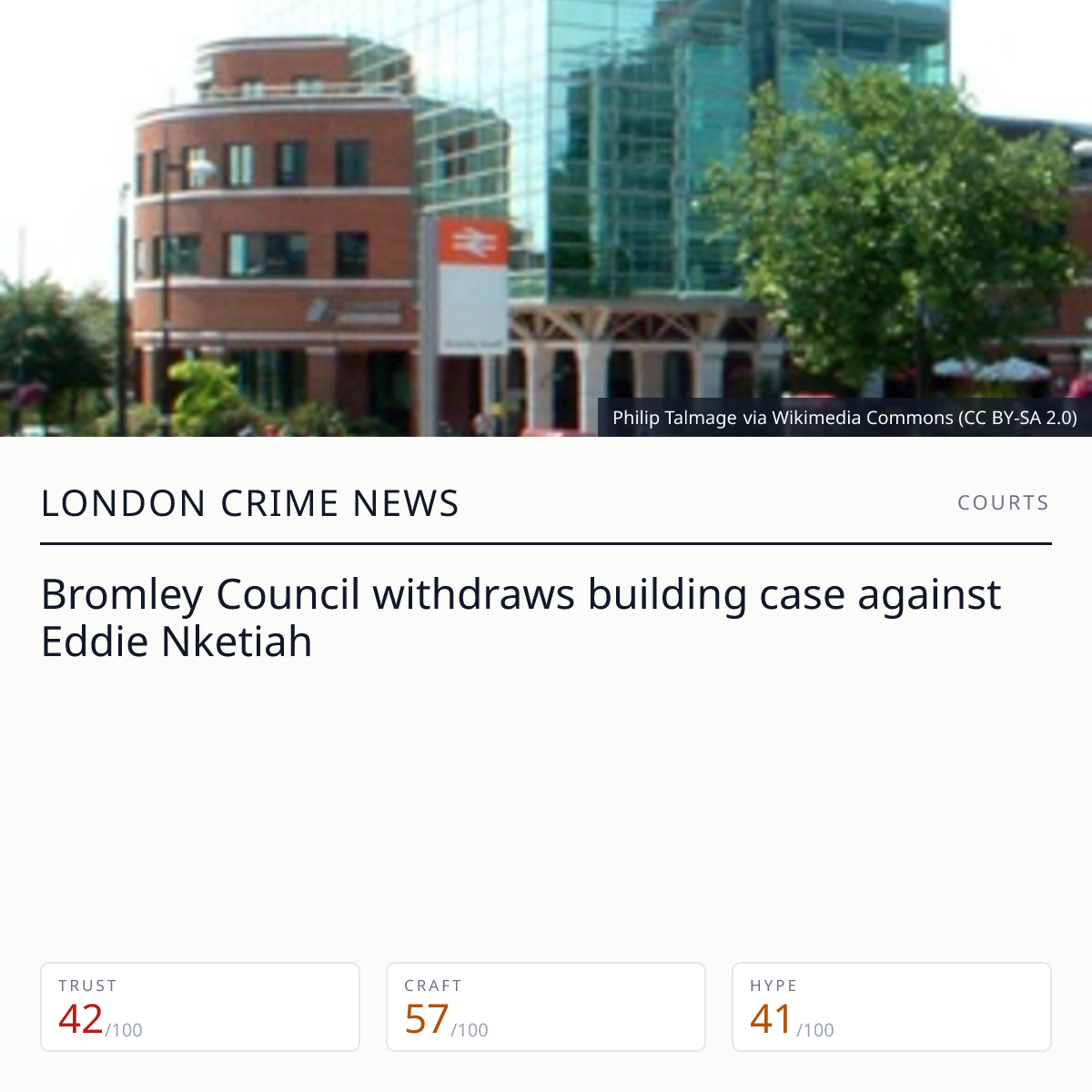 Eddie Nketiah: Bromley building case dropped | London Crime News