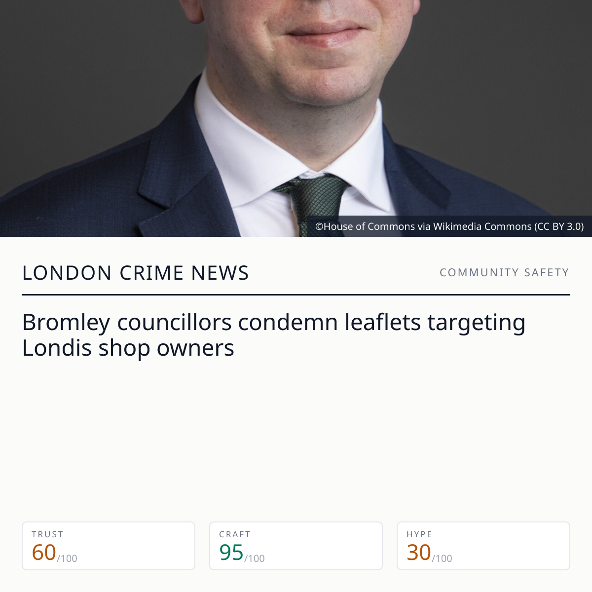 Pritesh Patel targeted by hate crime | London Crime News