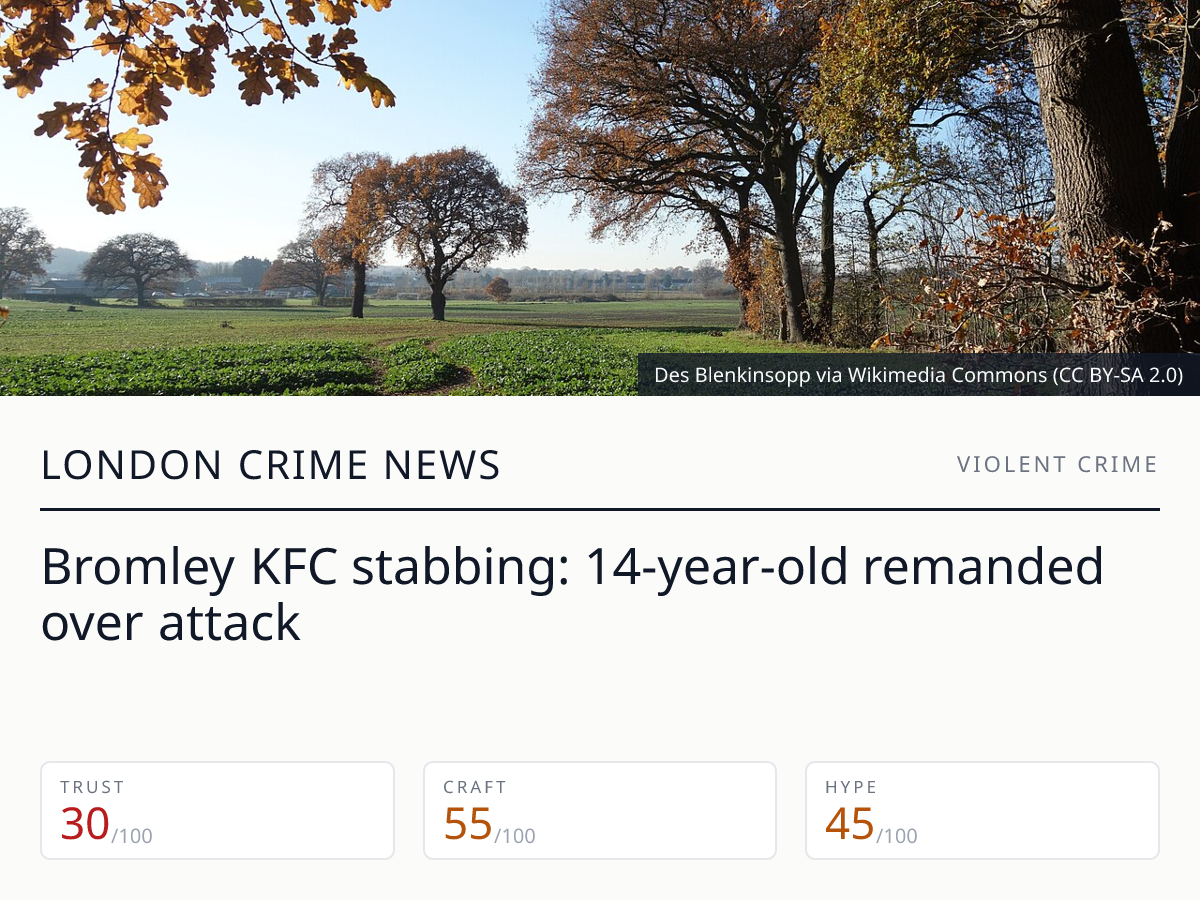 Bromley KFC stabbing: 14-year-old remanded | London Crime News
