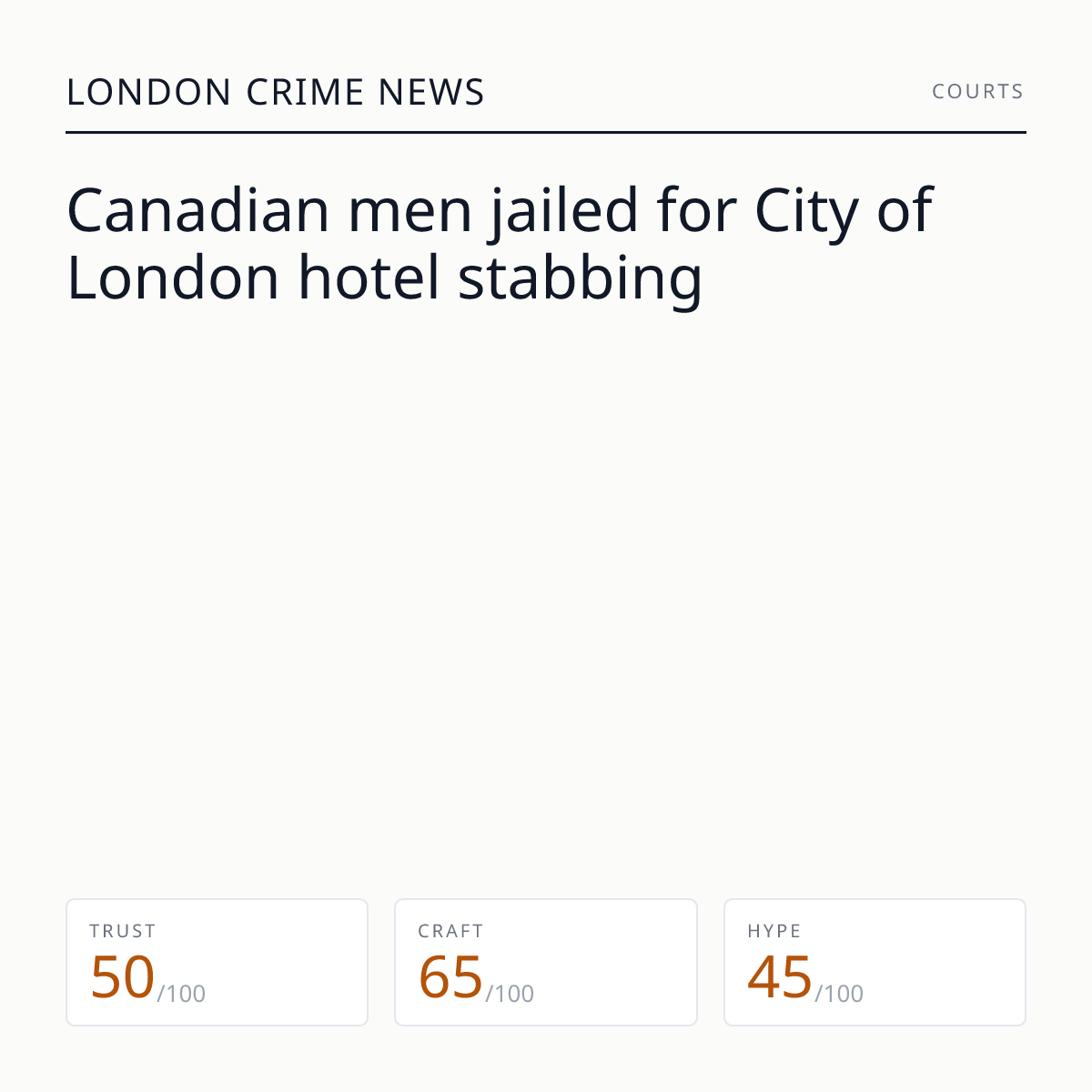 Jermaine Blackstock jailed for City stabbing | London Crime News