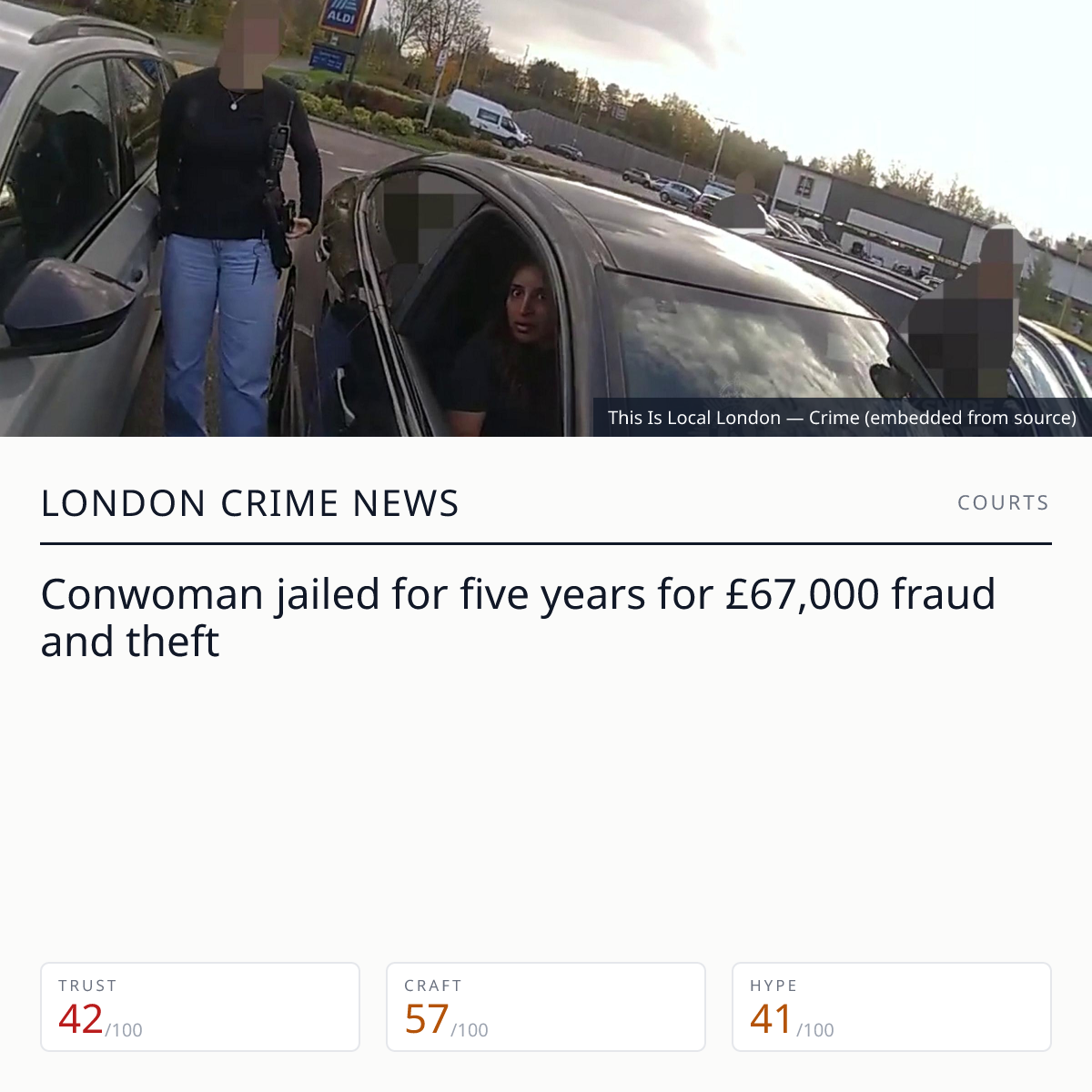 Ariana Rose jailed 5 years | London Crime News