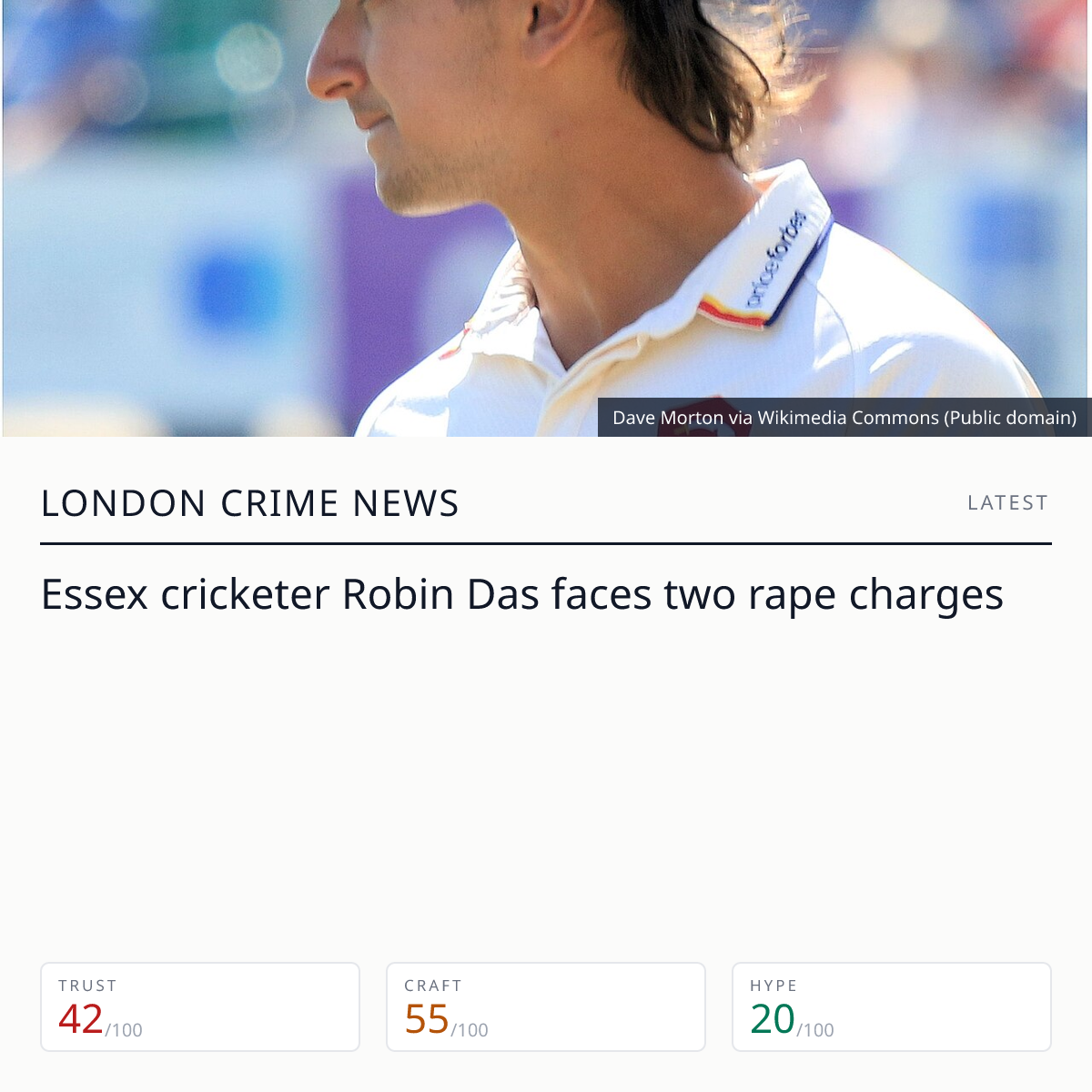 Robin Das faces rape charges | London Crime News