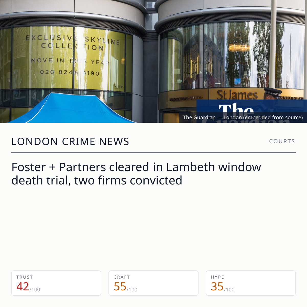 St James and Lindner Prater convicted over Lambeth window death ...