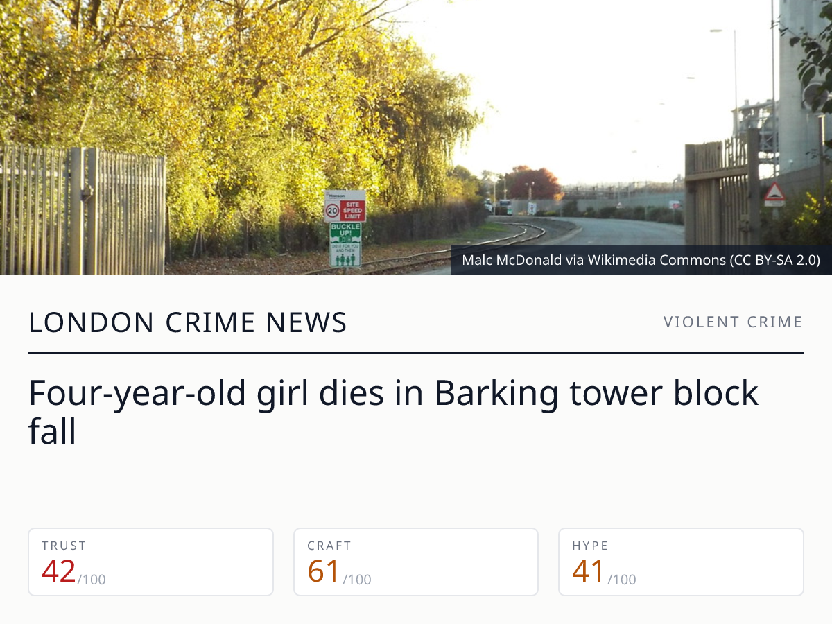 Barking tower block fall | London Crime News