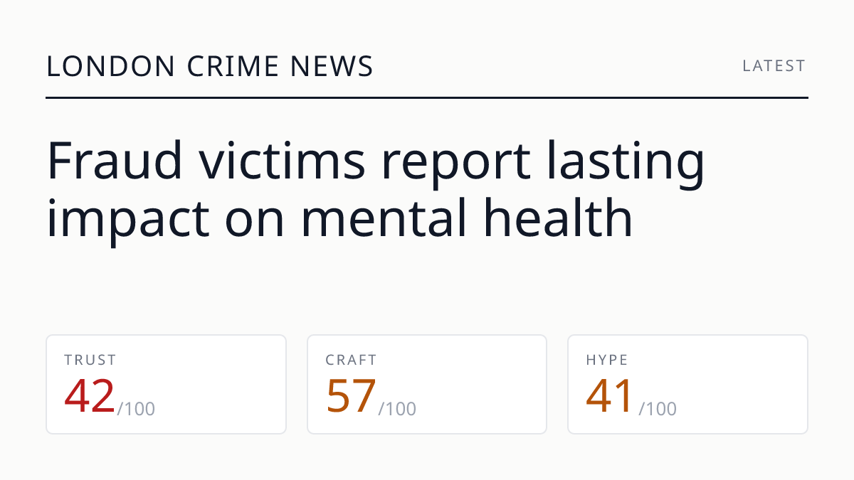 Fraud victims report lasting impact on mental health