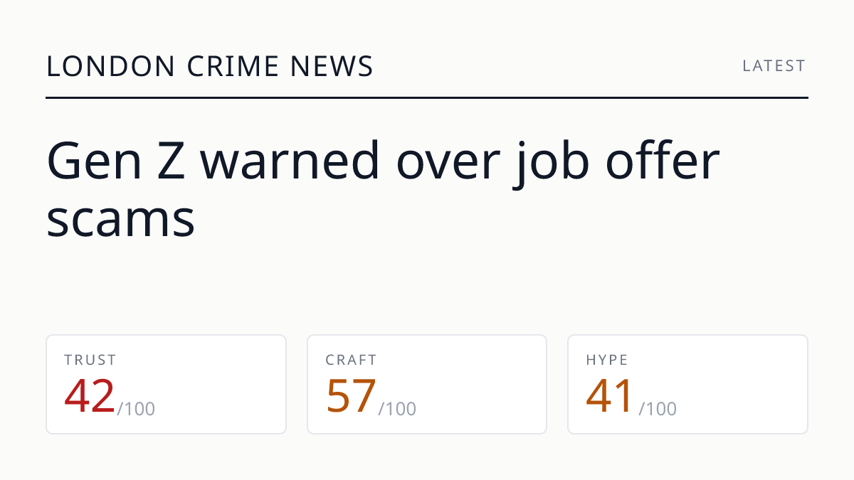 Gen Z warned over job offer scams