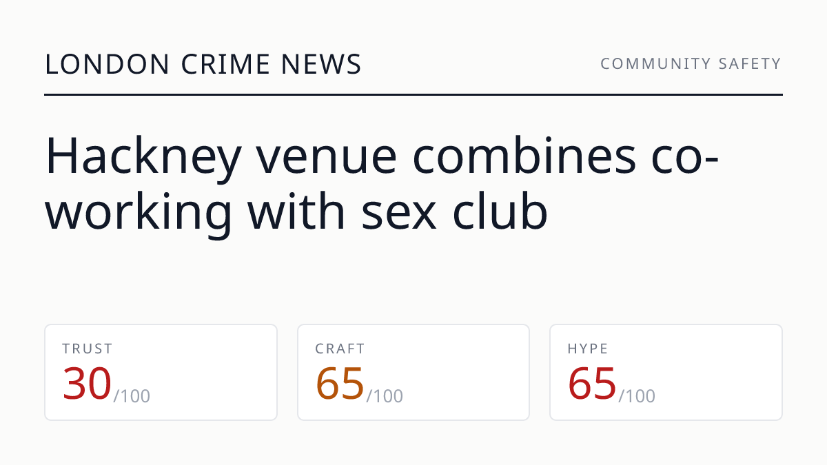Hackney venue combines co-working with sex club