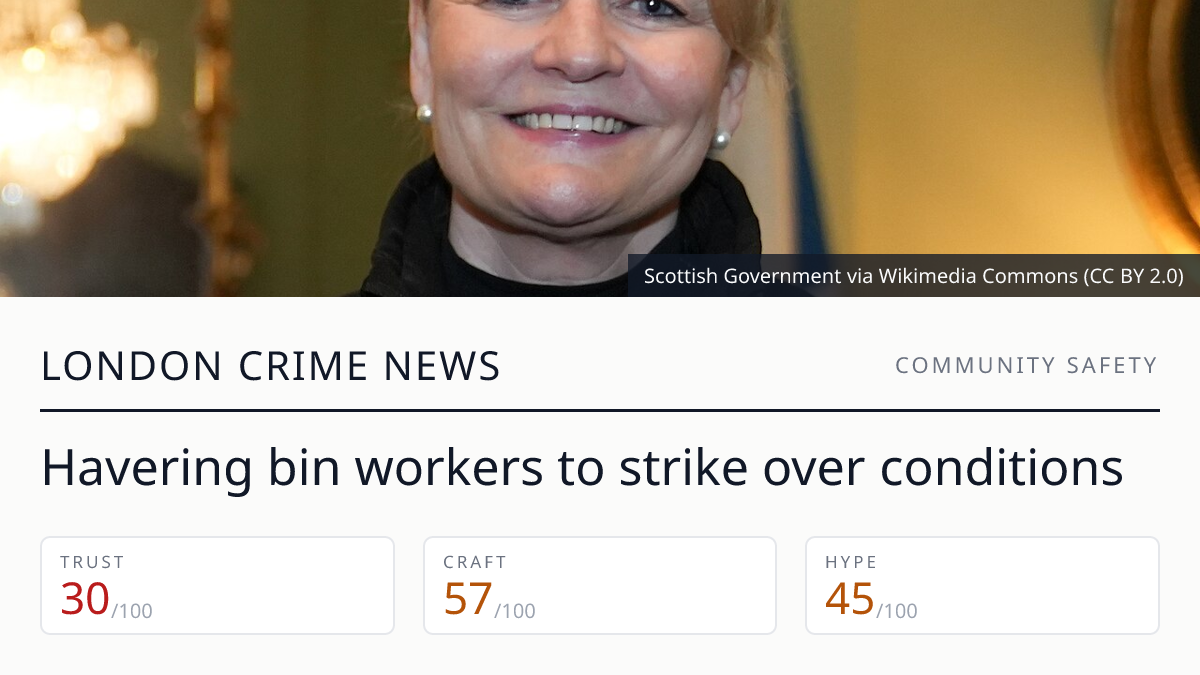Havering refuse workers strike | London Crime News