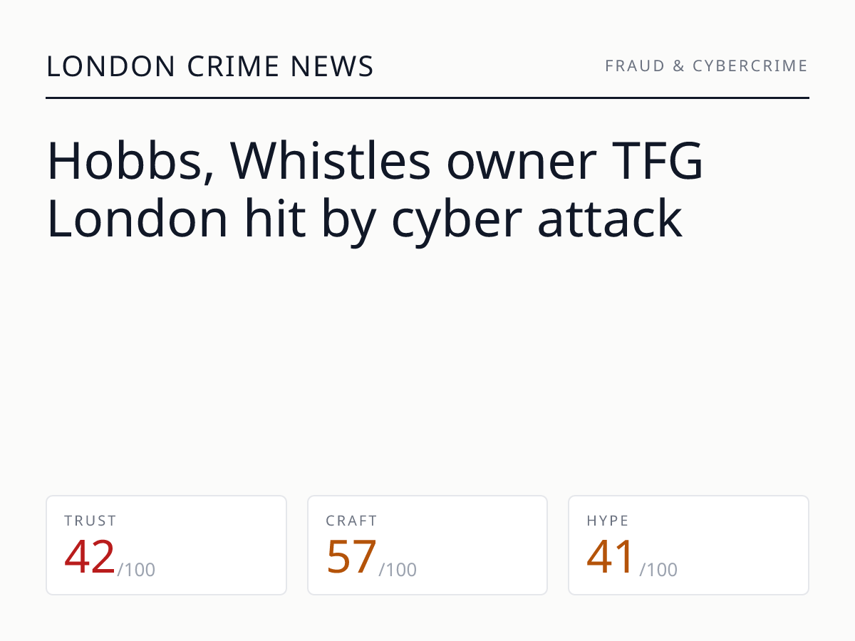 TFG London cyber attack | London Crime News