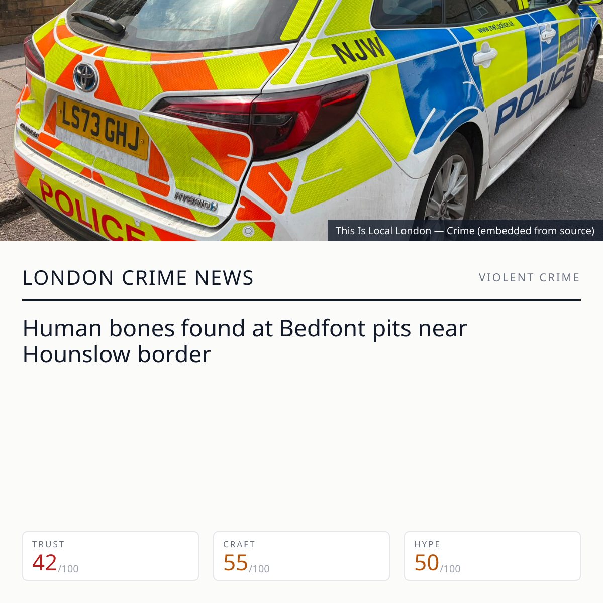 Human bones found at Bedfont pits in Hillingdon | London Crime News