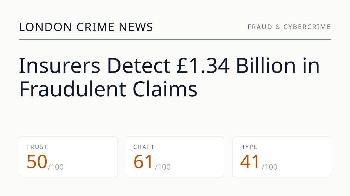 Insurers Detect £1.34 Billion in Fraudulent Claims