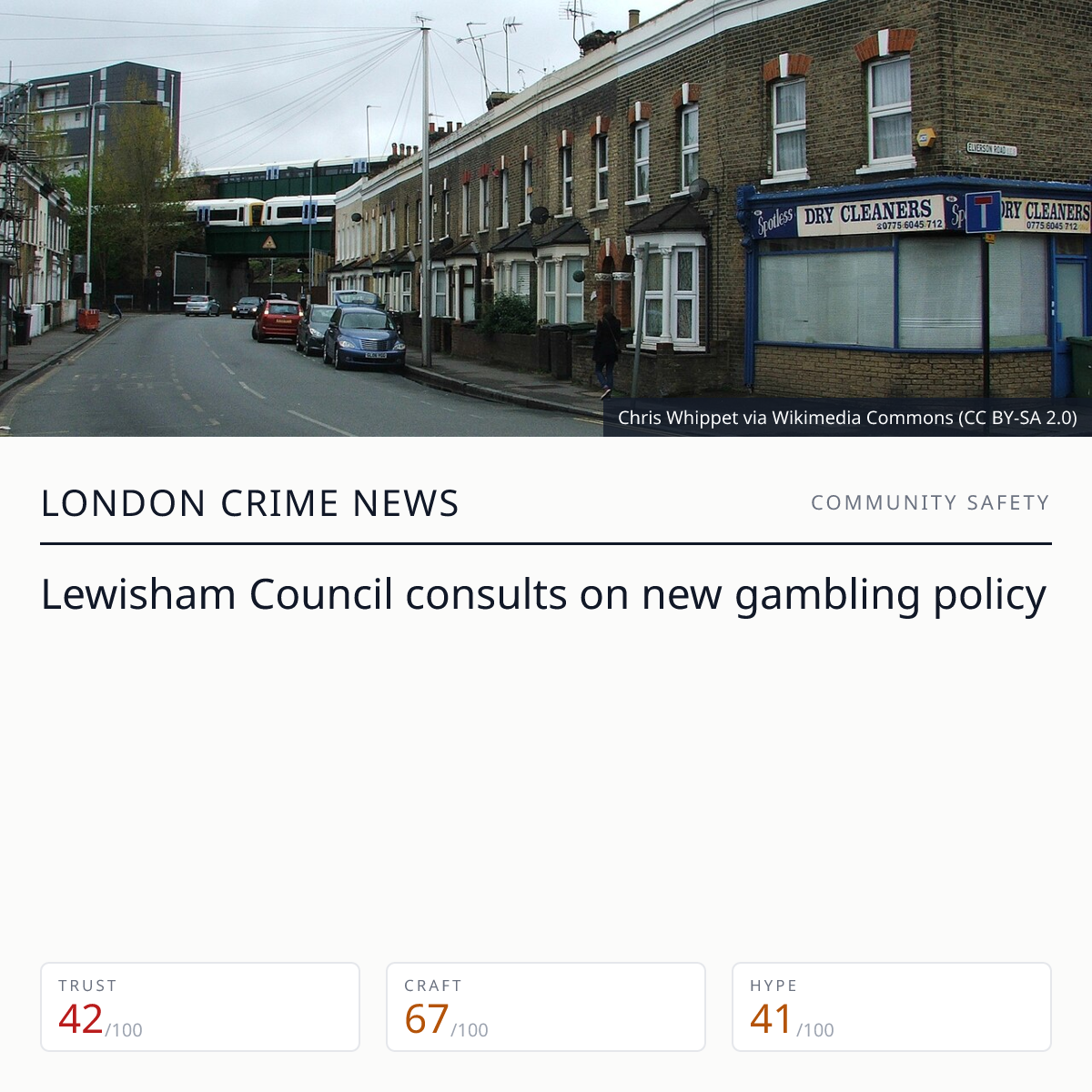 Lewisham Council Gambling Policy 2027-2030 | London Crime News