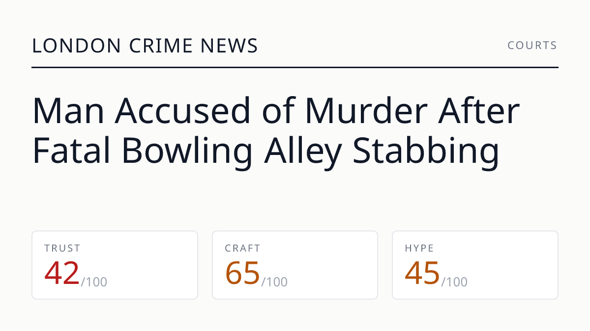 Man Accused of Murder After Fatal Bowling Alley Stabbing