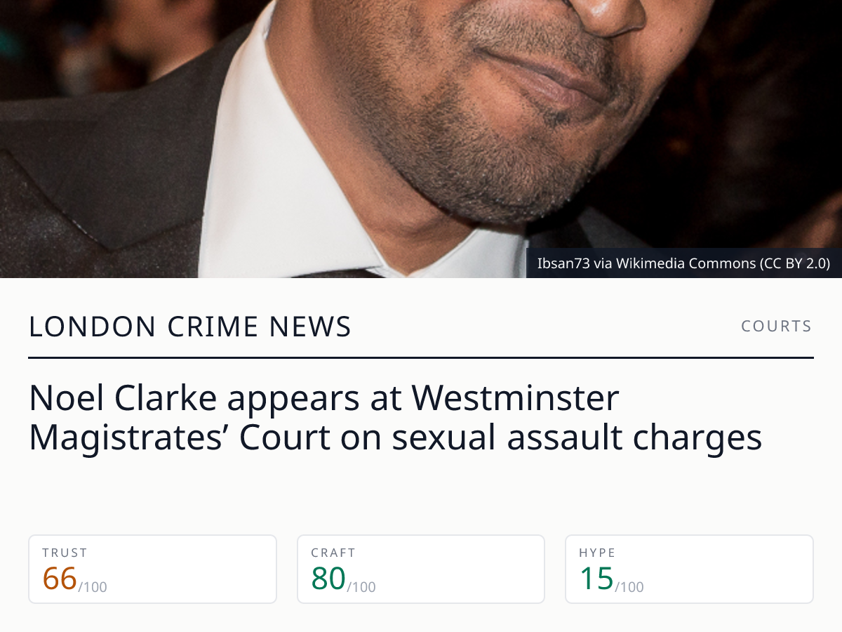Noel Clarke charged with sexual offences | London Crime News