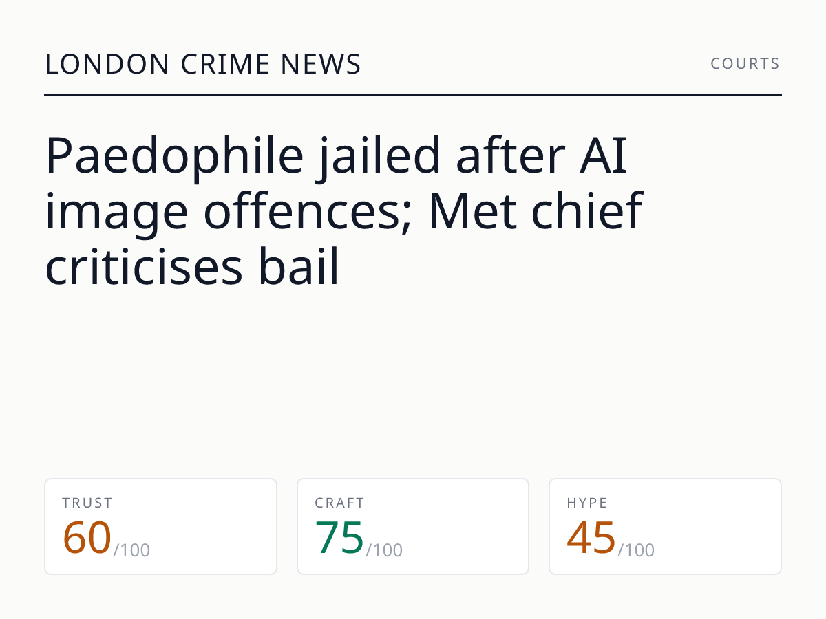 Zafer Dogan jailed for AI image offences | London Crime News