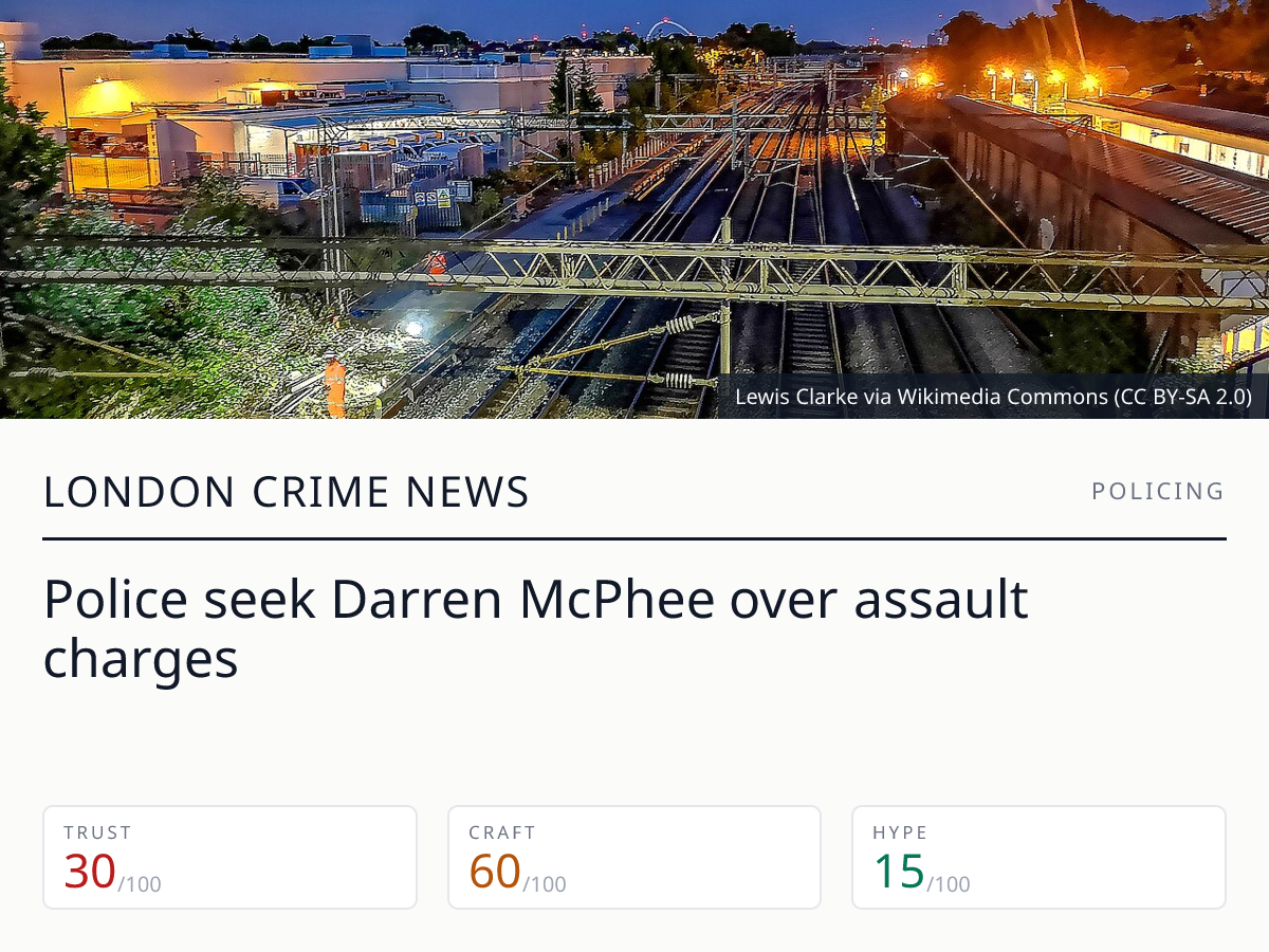 Darren McPhee wanted by police | London Crime News
