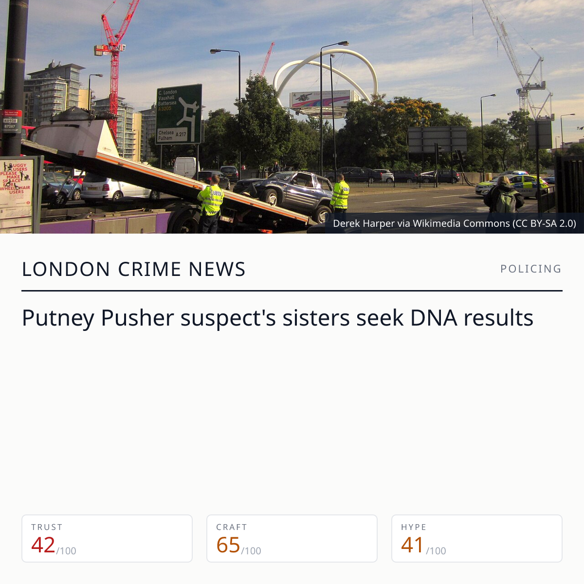 Nicholas Brandram DNA appeal | London Crime News