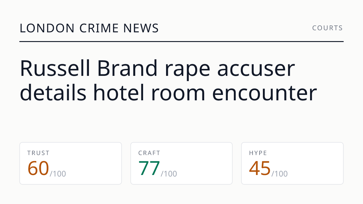 Russell Brand rape accuser details hotel room encounter