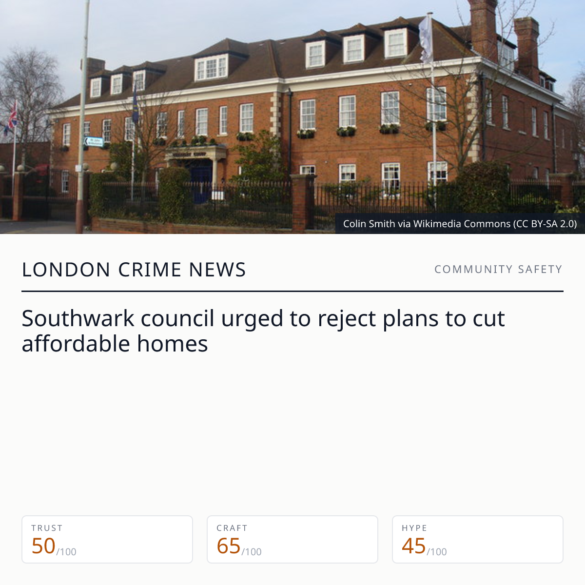 Borough Triangle: Southwark council considers affordable homes cut ...