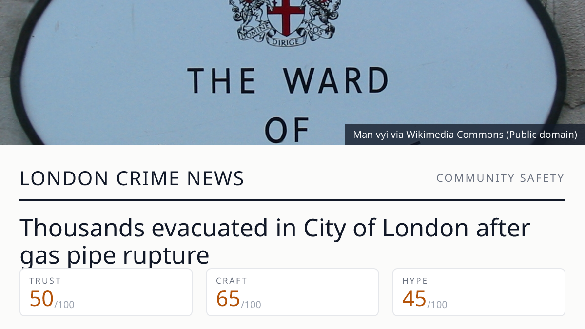 City of London gas leak | London Crime News