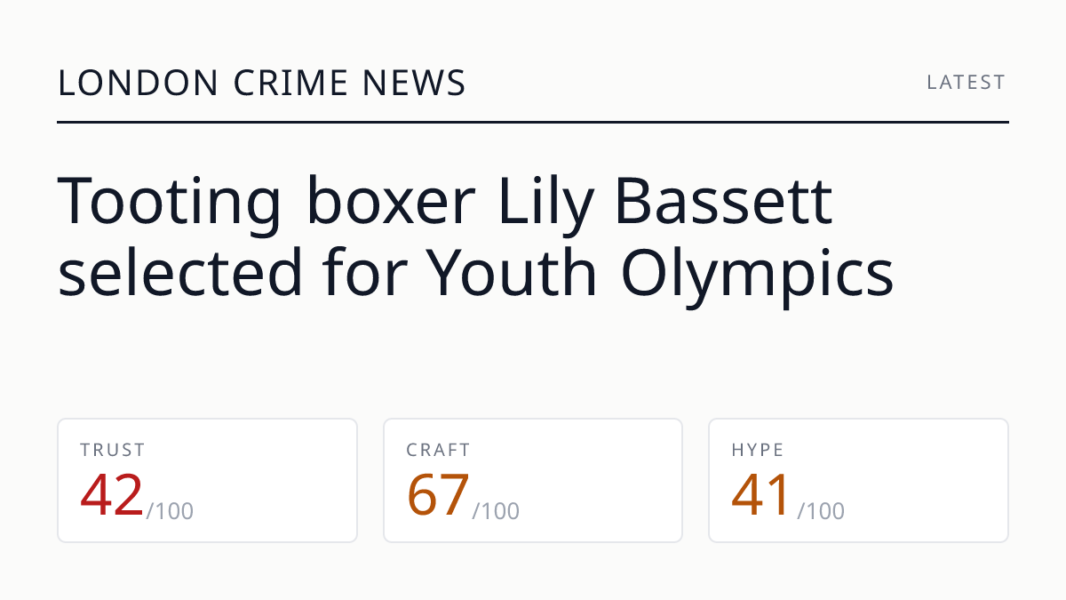 Tooting boxer Lily Bassett selected for Youth Olympics