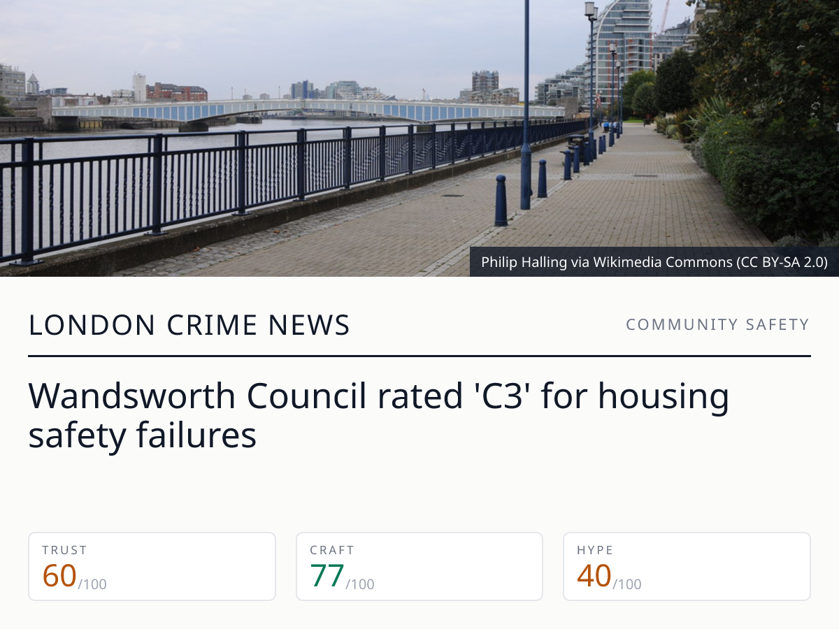 Wandsworth Council C3 rating | London Crime News
